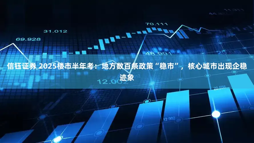 信钰证券 2025楼市半年考：地方数百条政策“稳市”，核心城市出现企稳迹象