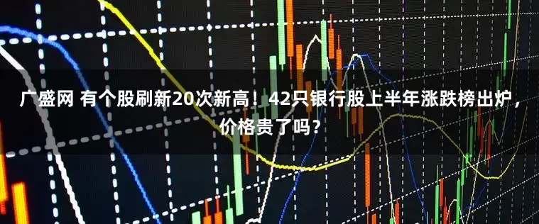 广盛网 有个股刷新20次新高！42只银行股上半年涨跌榜出炉，价格贵了吗？