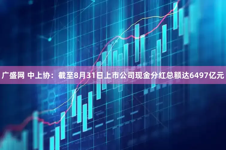 广盛网 中上协:截至8月31日上市公司现金分红总额达6497亿元
