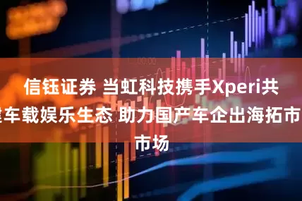 信钰证券 当虹科技携手Xperi共建车载娱乐生态 助力国产车企出海拓市场
